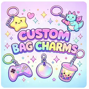 Cute BAG CHARM Kawaii Figure AND/OR Acrylic