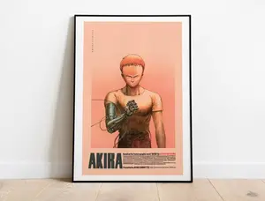 (Poster) Tetsuo  Akira Anime Poster, Cyberpunk Movie Poster Poster  - Vintage Wall Art - Anime Lover House Decor - Gift for Fans