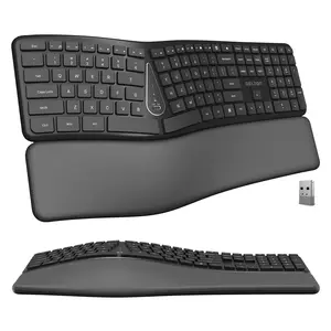 Delton KB250 Wireless Ergonomic Full Sized Keyboard