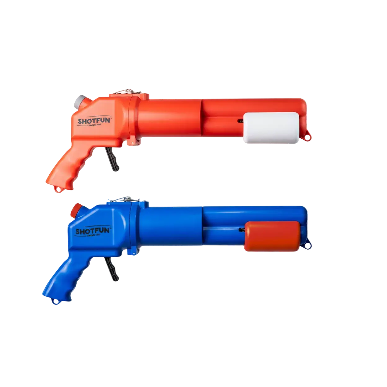 Shotfun Double Pack (Red + Blue, Regular Can) - Innovative Shotgun Tool for 12 oz Cans - Ideal for Tailgates, College Parties, Beach Days, Golf Trips, Spring Break, and More