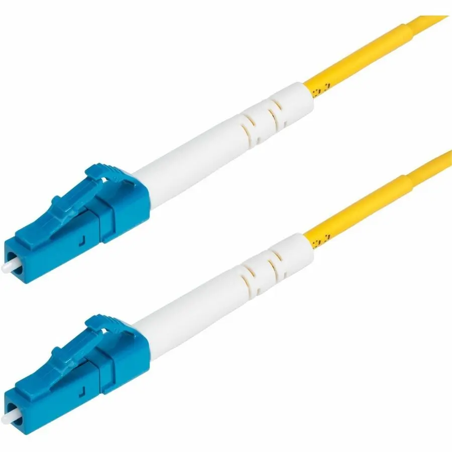 StarTech LC-LC UPC OS2 Single Mode Simplex Fiber Cable, 10m (32.8ft) Fiber Optic Cable for Phones & Electronics Audio-Video Accessories