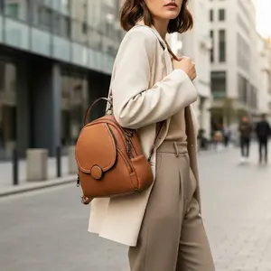 Mini Leather Backpack – Stylish Everyday Carry Mini Leather Backpack – Stylish Everyday Carry