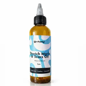 Stretch Marks and Scars oil-Pure Natural blend for improving skin elasticity,Fades Marks and scars. moisturizing
