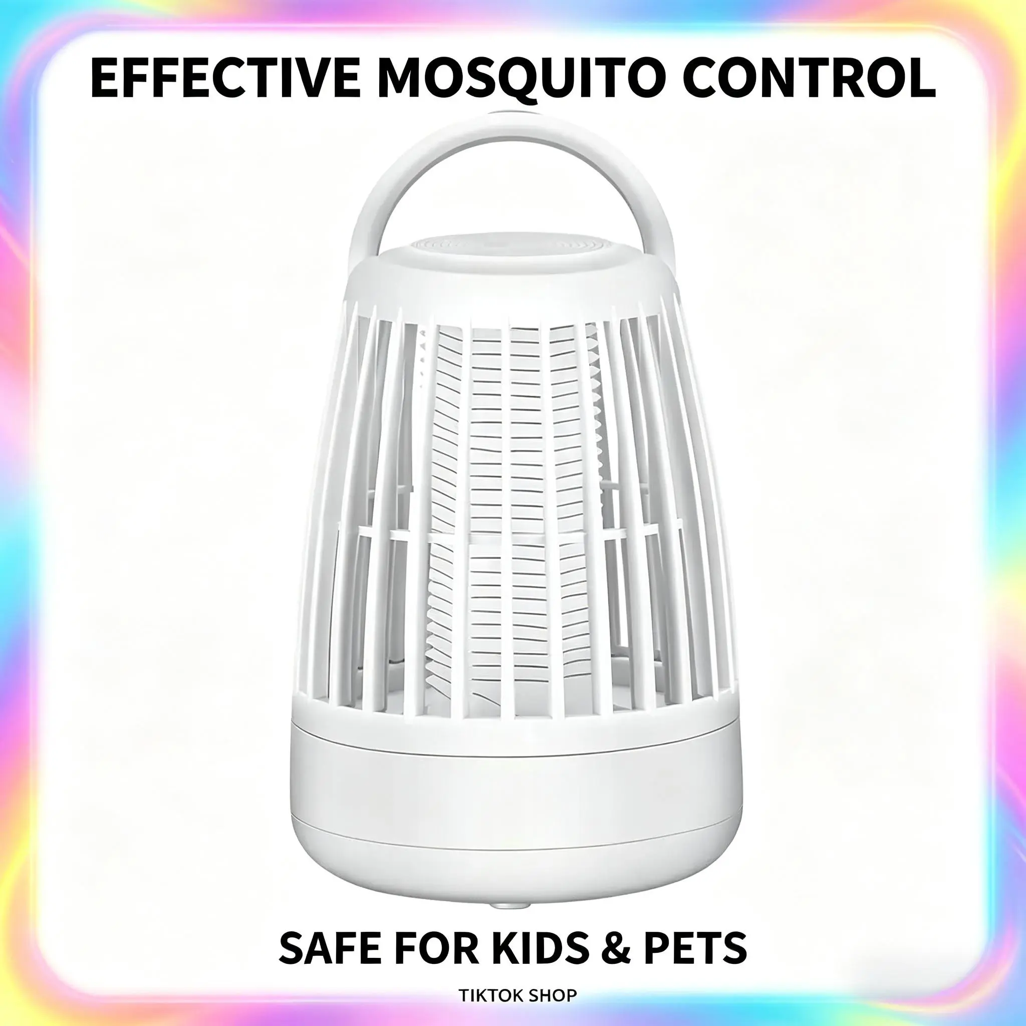 LED Electric Mosquito Killer Lamp Indoor Fly Bug Trap Silent Pest Control Light