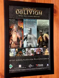 [Sale up to 45%] The Elder Scrolls IV Oblivion  Promo Small Poster No Framed