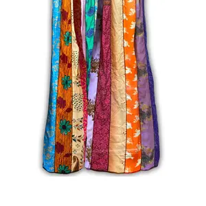 Rainbow Oasis Drapes – Upcycled Boho Curtains