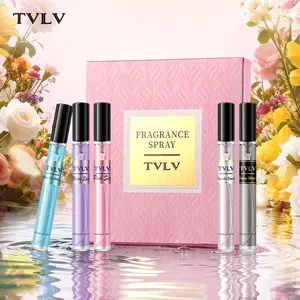 5-Piece Fragrance Spray Gift Box, Romantic Floral & Fruity Scents, Long-Lasting & Refreshing, Perfect for Dates, Parties, Anniversaries, Valentine's Day