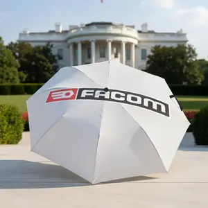 facom GrayUmbrella, portable and foldable design, 8 ribs, a casual accessory for Halloween, Christmas, and birthday gifts.Y251201107