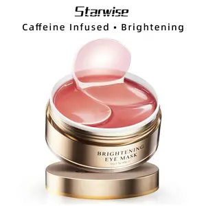 Starwise Caffeine Eye Mask Reducing Dark Circles Puffines-Nourishing Hydrate Eye Gel Patches Collagen Eye Patches Brightening Hyaluronic