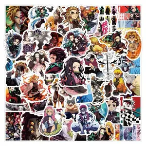 50 Pcs Demon Slayer Nezuko Game Anime Stickers Pack for Laptop and Phone Cellphone Smartphone