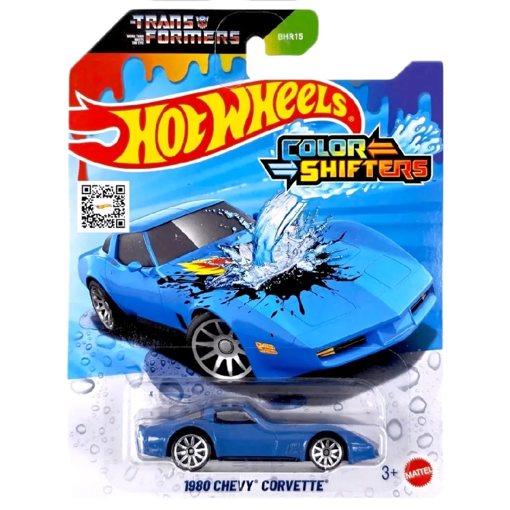 HOT WHEELS COLOR SHIFTERS TRANSFORMERS 1980 CHEVY CORVETTE