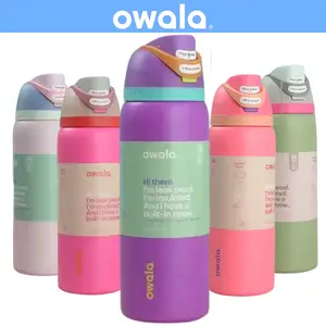 [Sale] Owala Freesip Stainless Steel,Owala Freesip Insulated Stainless Steel Water Bottle with Straw, Bpa-Free Sports Water Bottle, Great for Travel