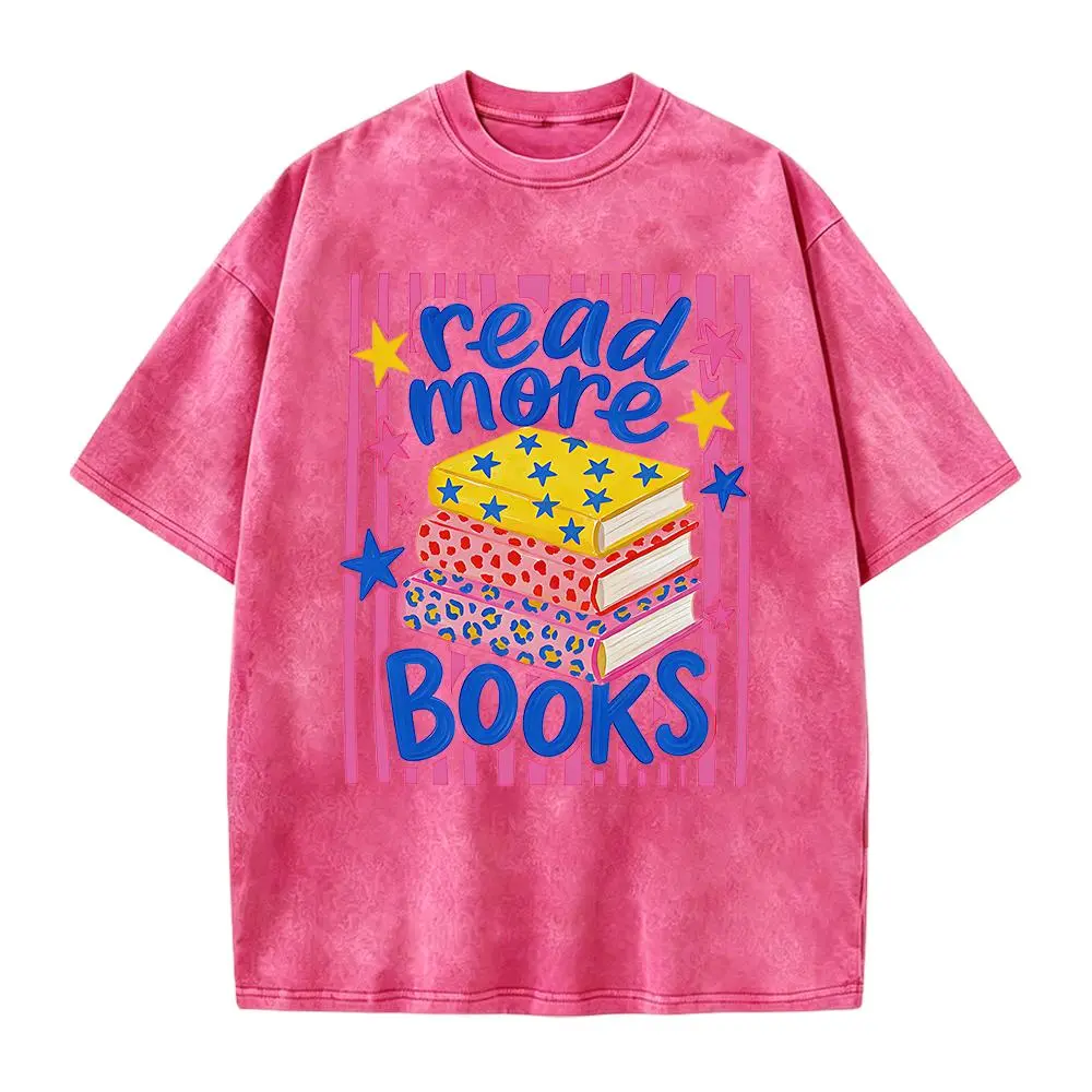 Washed T-shirt-Red
