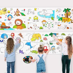 children's drawing paper，50/100cm Children's Drawing Roll graffiti paper Big painting paper, Coloring Paper Roll for Kids，draw，graffiti drawing，children's drawing paper