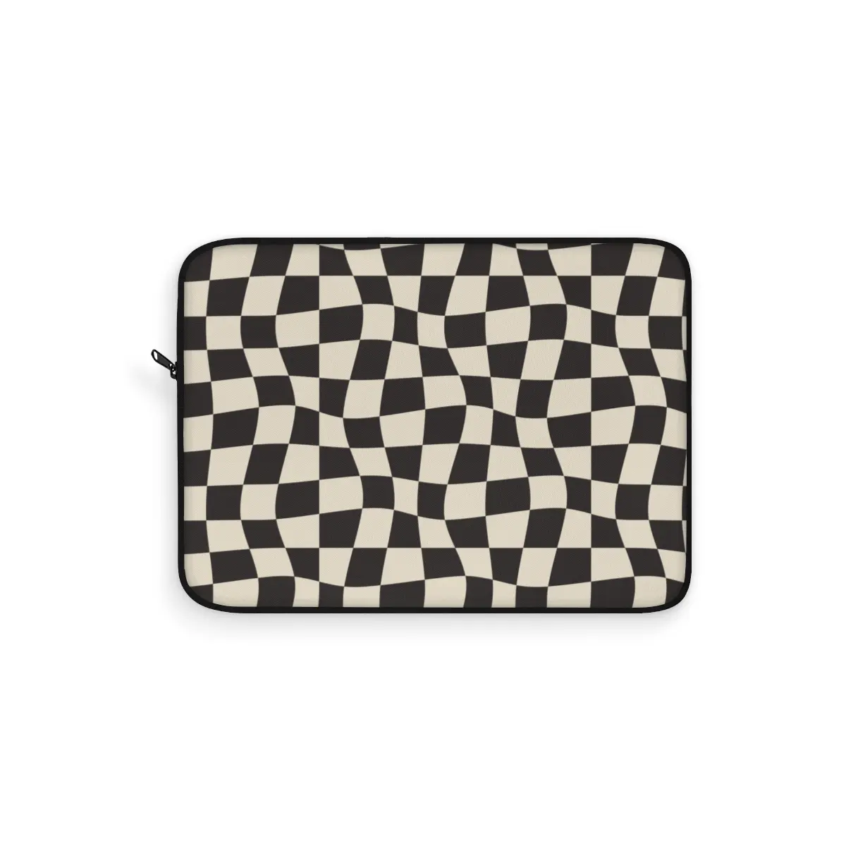 Black Checkard Laptop Sleeve