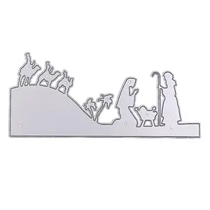 Jesus Metal Cutting Dies & Stencils for DIY Scrapbooking Albums, Paper Cards, Templates, Molds, and Embossing Decorations