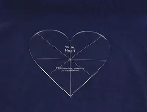 Heart Template 12 Inches - 1/4 Inch Thick