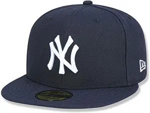 New Era Mens New York Yankees MLB Authentic Collection 59FIFTY Cap - Size 7 7/8