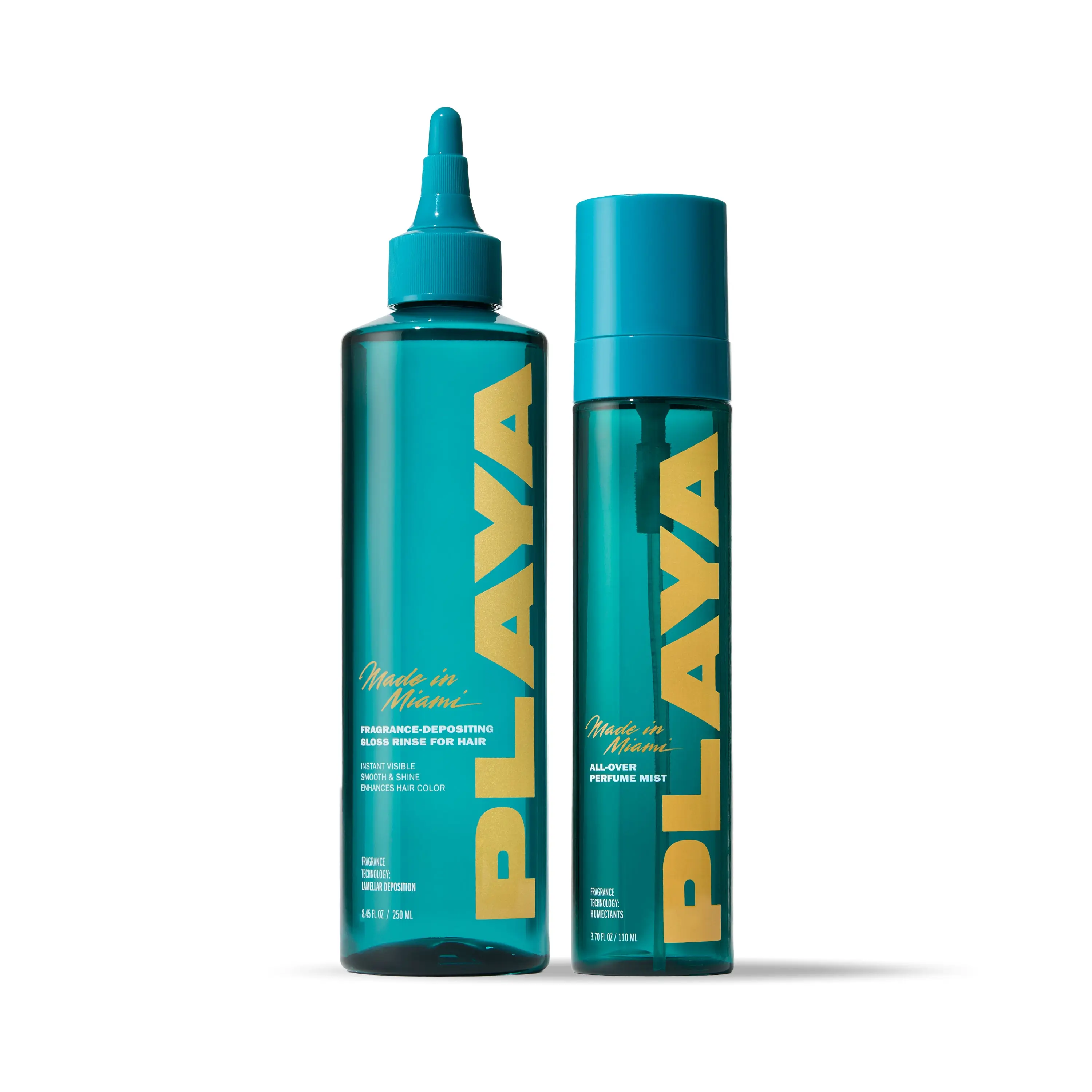 Made in Miami Gloss Rinse + Perfume Mist Hair Treatment Bundle, Beauty & Personal Care Hair Set Banana Conditioner