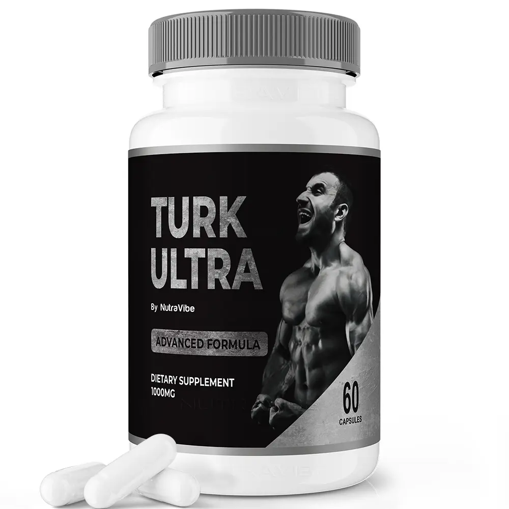 Turk Ultra - TurkUltra Advanced Formula 1000mg Capsules with Natural Ingredients for Health & Wellness 60 Count
