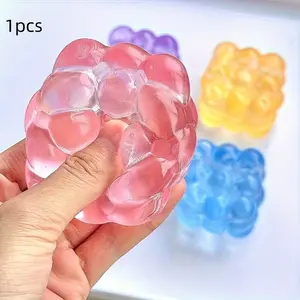 Cube Ice Squeezing Toy, Super Soft Squeezing Toy, Children's Adult Stress Relieving Toy, Autistic Children's Sensory Toy, Stress Relieving Toy, Anxiety Relieving Party Gift, Suitable for Girls and Boys