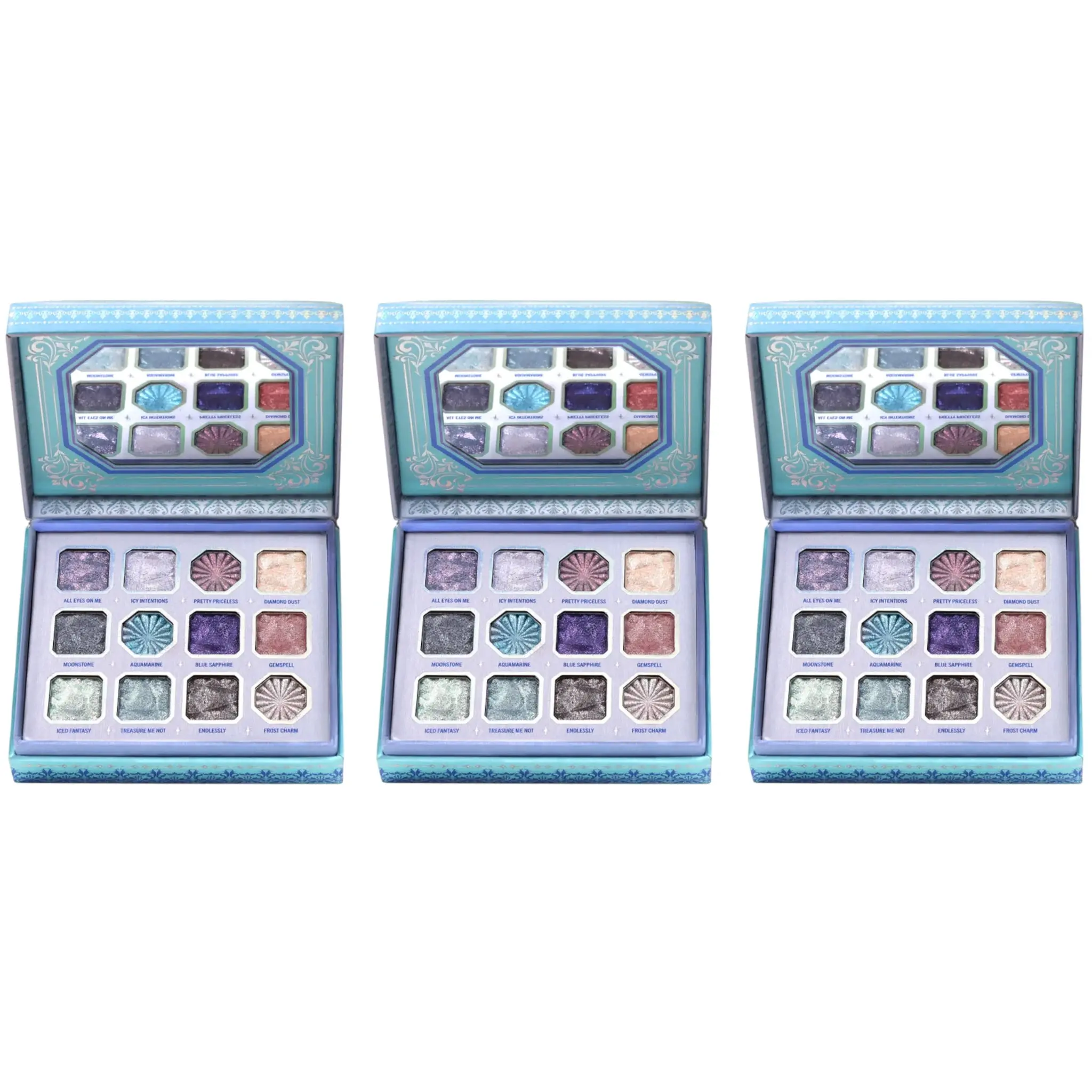 Moira Beauty Diamond Glitz Eyeshadow Palette - Wholesale 3 Units (EGP001)