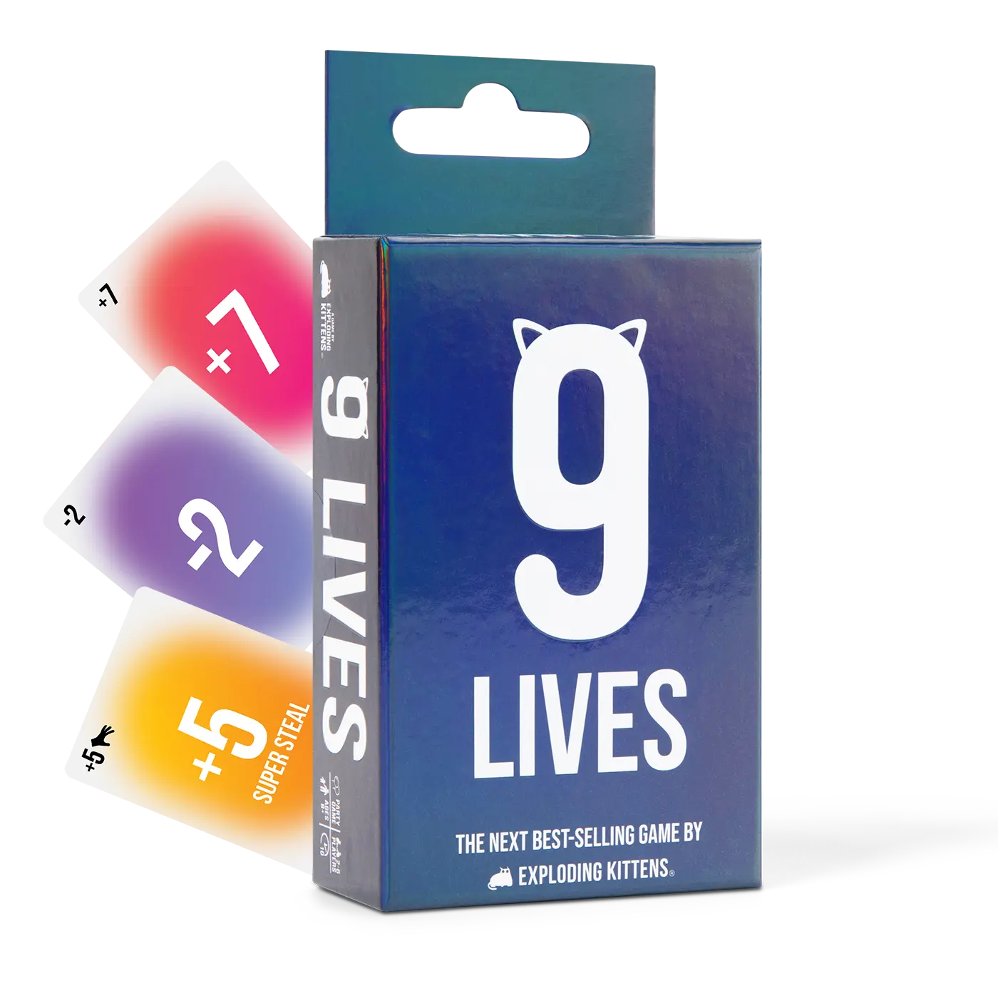 9 Lives - The Fast-Paced Card Game That's Easy To Learn And Impossible To Stop Playing - 2-6 Players Aged 7+ - Great for Parties and Family Game Night 9 Lives - The Fast-Paced Card Game That's Easy To Learn And Impossible To Stop Playing - 2-6 Players Aged 7+ - Great for Parties and Family Game Night