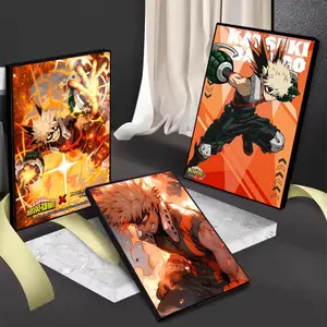 Anime B-Bakugo Katsuki Painting Calligraphy Gift with prints Home bedroom living room decoration promotion and display suitable for bedroom bar parlor home decor gift fade-Resistant, Non-sticky, vibrant Wall print poster
