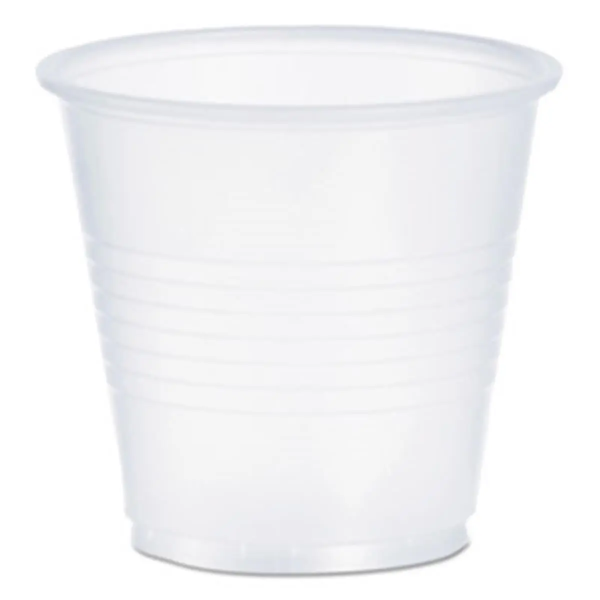 3.5 oz Polystyrene Plastic Cold Cups - Translucent