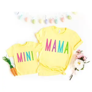 Women-Mommy and Me Outfits New Mom Gift from Daughter, Mama and Mini Matching Shirts, Gift for Mom and Daughter Valentines Day, gift for women, new mom Gift_11 Womenswear Check