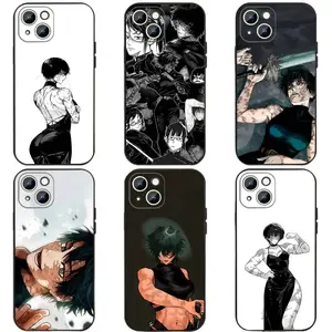 Maki Zenin Jujutsu Kaisen Phone Cases For iPhone 17 Promax Pro Air 16 Plus 15 14 13 12 11 Black TPU Shockproof Protective Cover Gift For Birthday Christmas Halloween