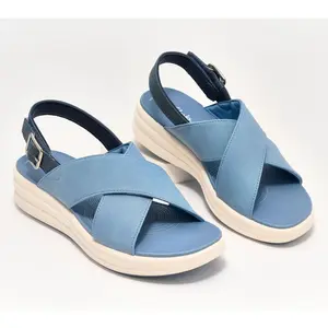 Clarks Cloudsteppers Backstrap Sandals - Drift Sun