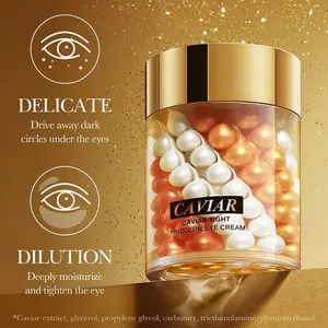 2026 New Caviar Essence Eye Cream 60g -Moisturizing & Hydrating Care for Women,Korean Skincare, Holiday & Summer BeautySupplies, Tightening & Lifting Gel Lotion  Moisturizer