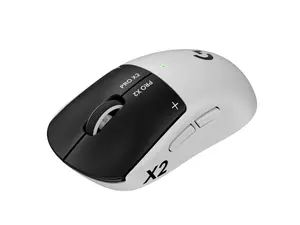 Logitech PRO X2 SUPERSTRIKE LIGHTSPEED Lightweight Wireless Gaming Mouse with Customizable Click Haptics for PC/Mac/Laptop
