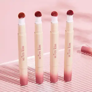 Velvet Matte Liquid Lipstick Cushion Lip Tint Stain, Long-Lasting Non-Transferring Lip Cream Balm, Smooth Silky Finish for All-Day Wear