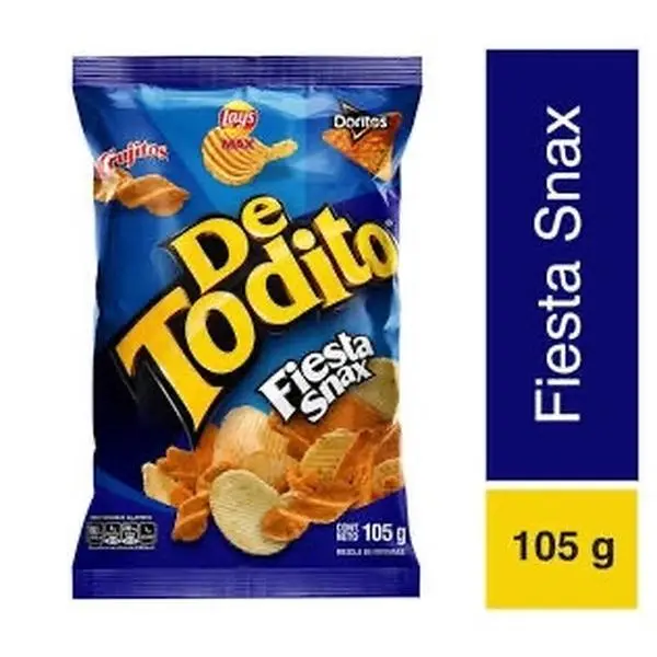 3PACK DE TODITO FIESTA SNAX 105 gr 3PACK DE TODITO FIESTA SNAX 105 gr