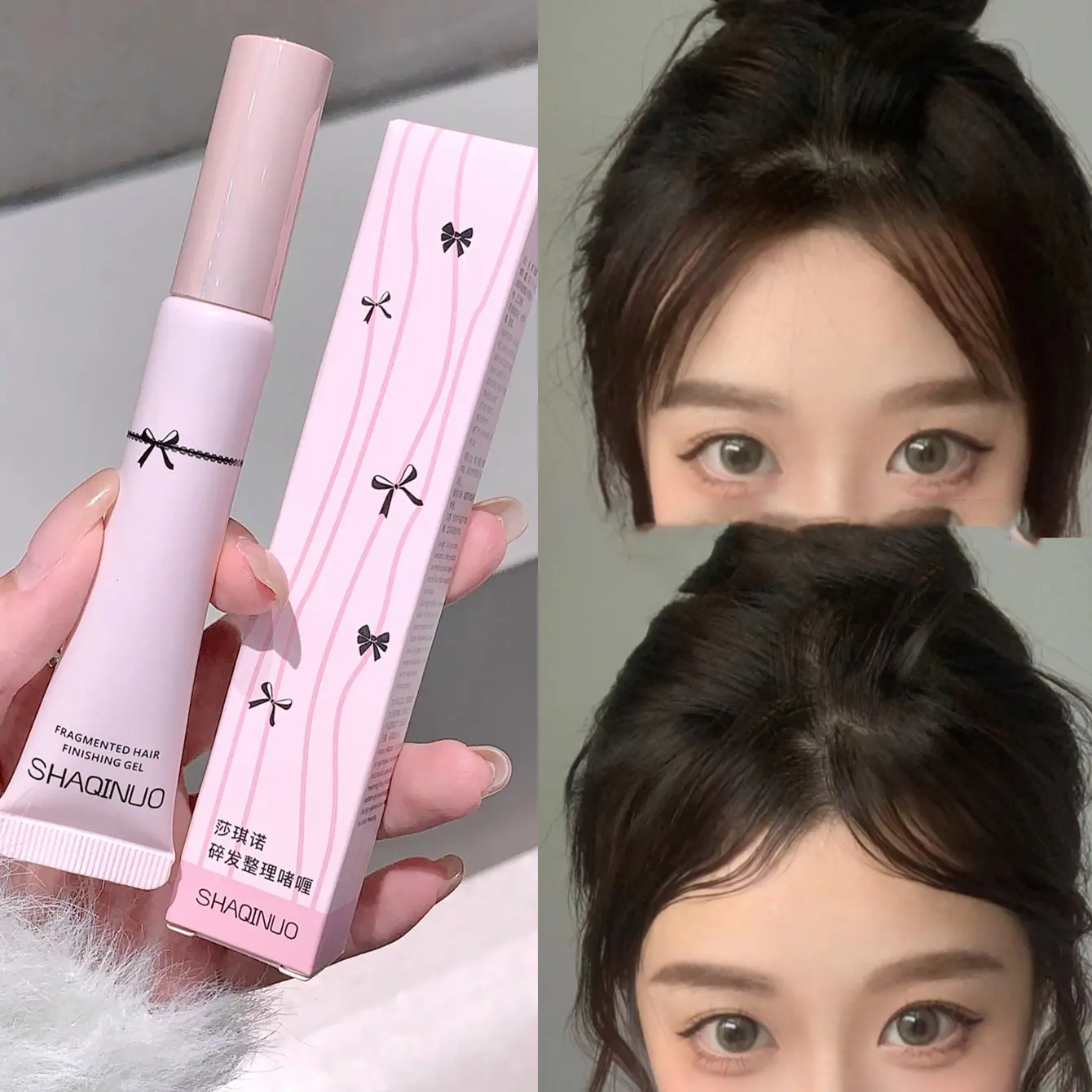 1 Piece Hair Straightening Stick, Frizz Control Gel, Non-Greasy, Quick-Dry, Smooth, Suitable for All Hair Types, Perfect for Travel & Parties, Haircare