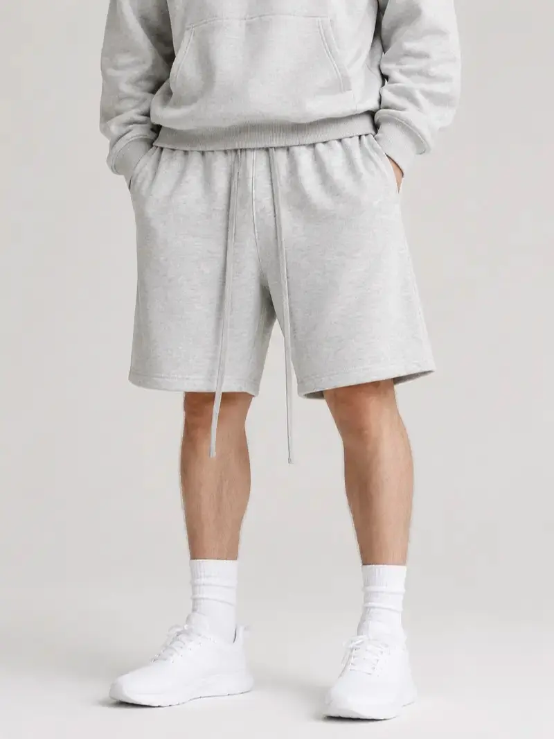 Menswear Casual Sweatpants - Simple Plain Design, Comfortable, Versatile for Everyday Wear