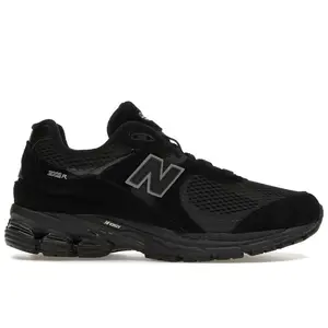 New Balance Men's 2002R Mesh Black Metallic Running Shoes, from StockX