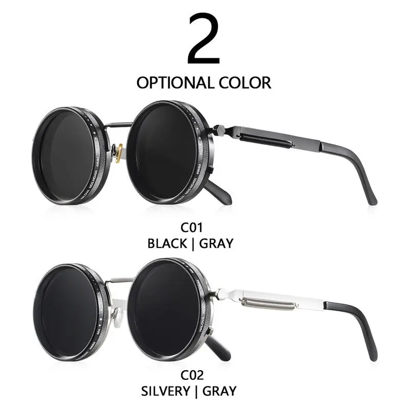 Polarized Retro Round Sunglasses UV400 Protection Unisex Amazon.com: CGID E01 Polarized Sunglasses for Women Men  main image 4