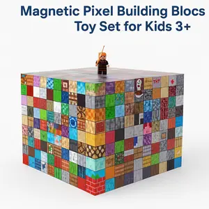 agnetic Building Blocks - 100PCS Build Magnet World My Magic Portal Set, Toddler Toys STEM Montessori Sensory Toys for 3 4 5 6 7 8 - 13 Years Boys Girls Birthday Gifts for Kids