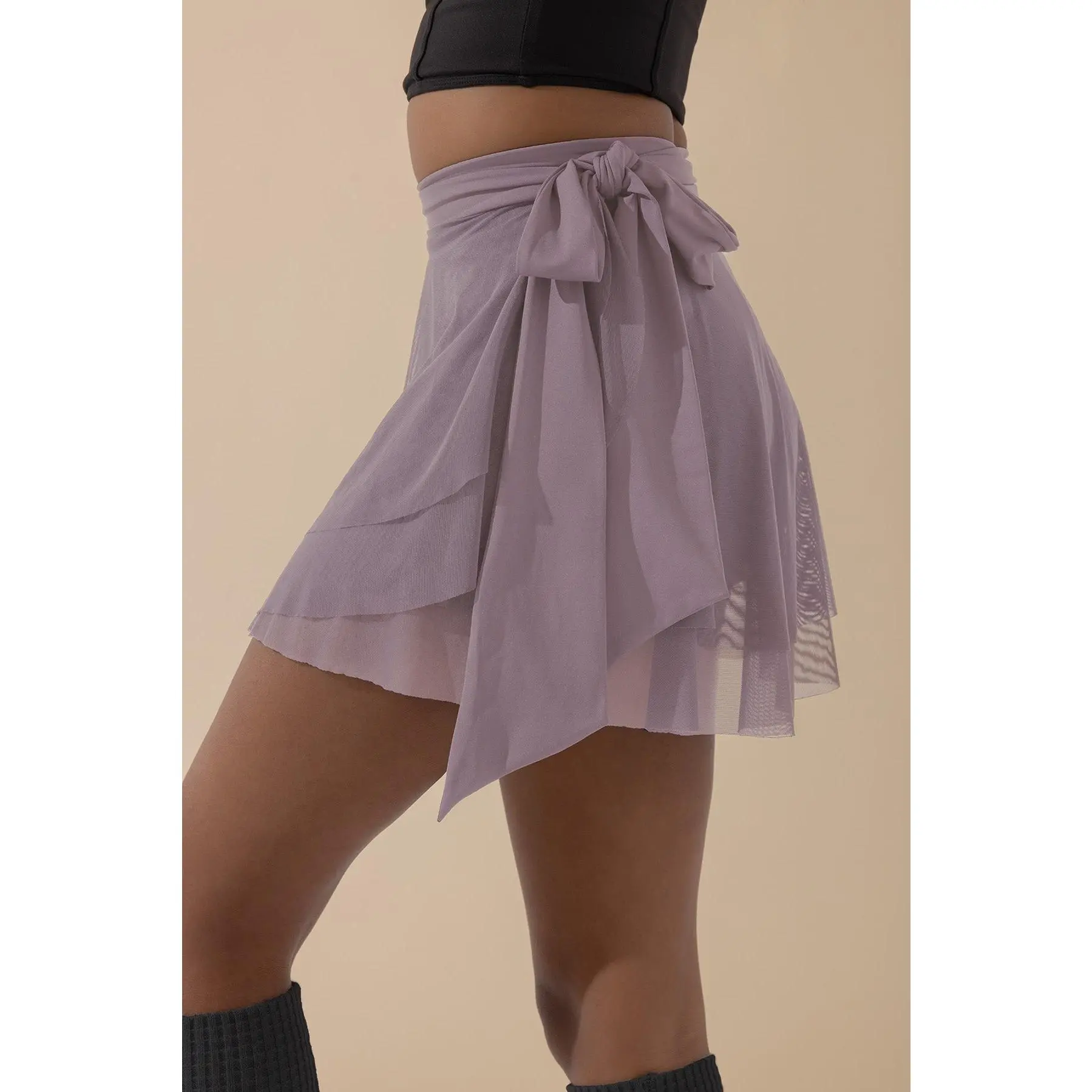 Juliet Wrap Skort - Dusty Mauve