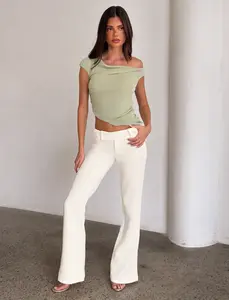 KITTIE PANT - WHITE : CREAM