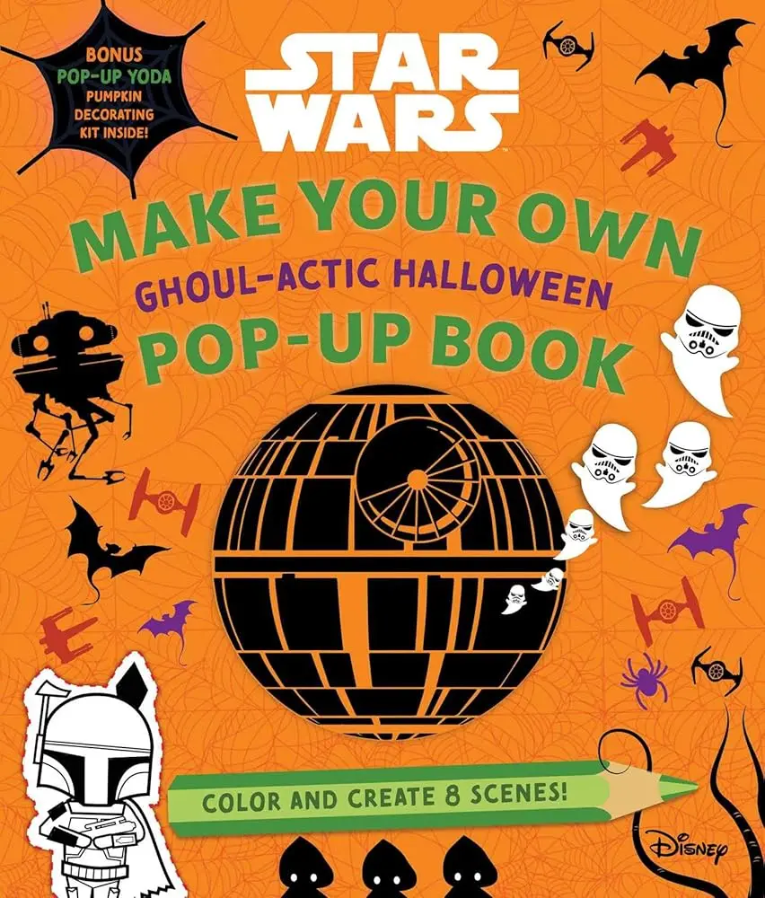 Star Wars: Ghoul-actic Halloween Make Your Own Pop-Up Book, Step-By-Step Guide for Children's Literature & Art Enthusiasts