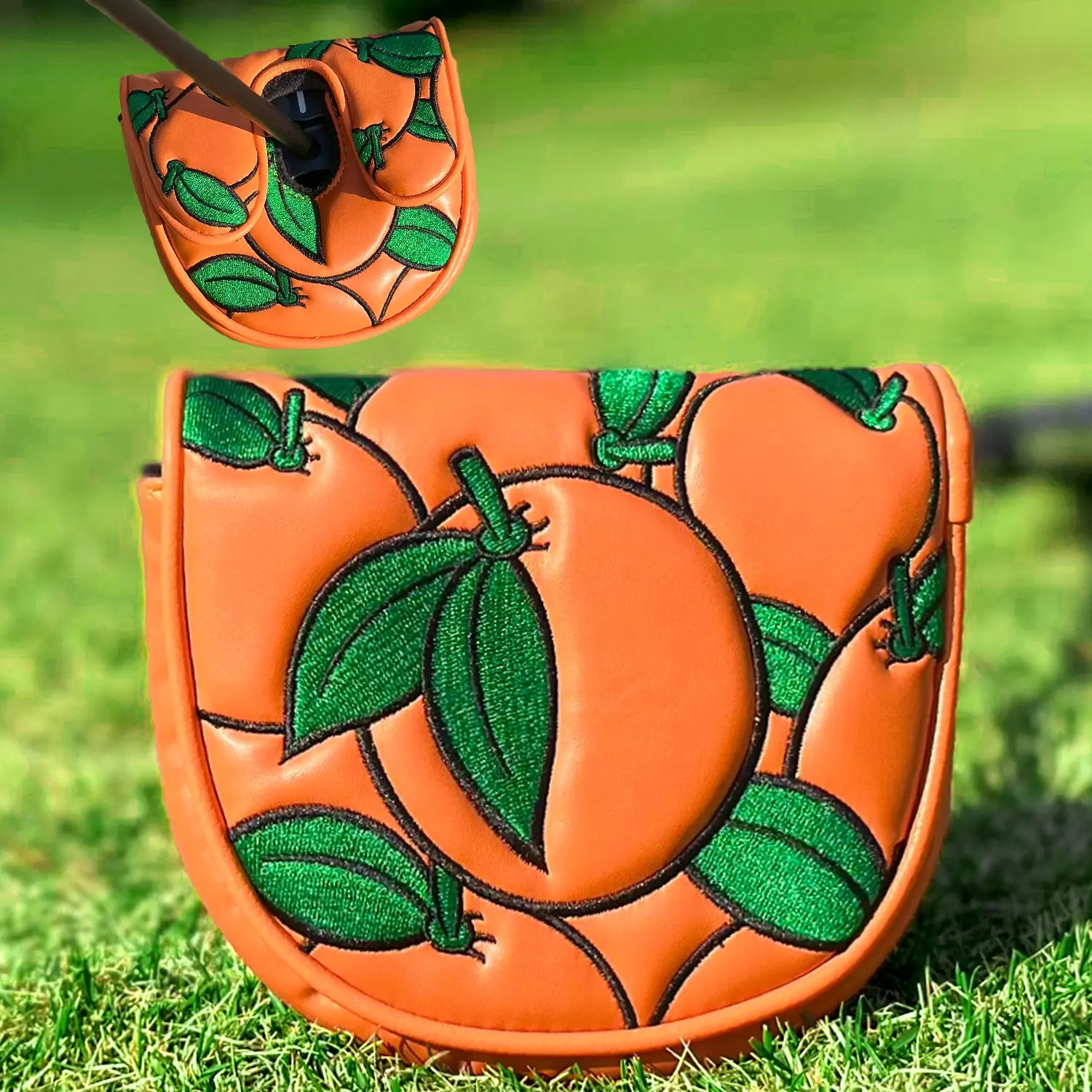 1pc Putter Cover Design, Durable PU Material with Soft Lining, Golf Club Head Cover, Premium Protective Golf Club Headcover, Golf Supply, Golf Accessory