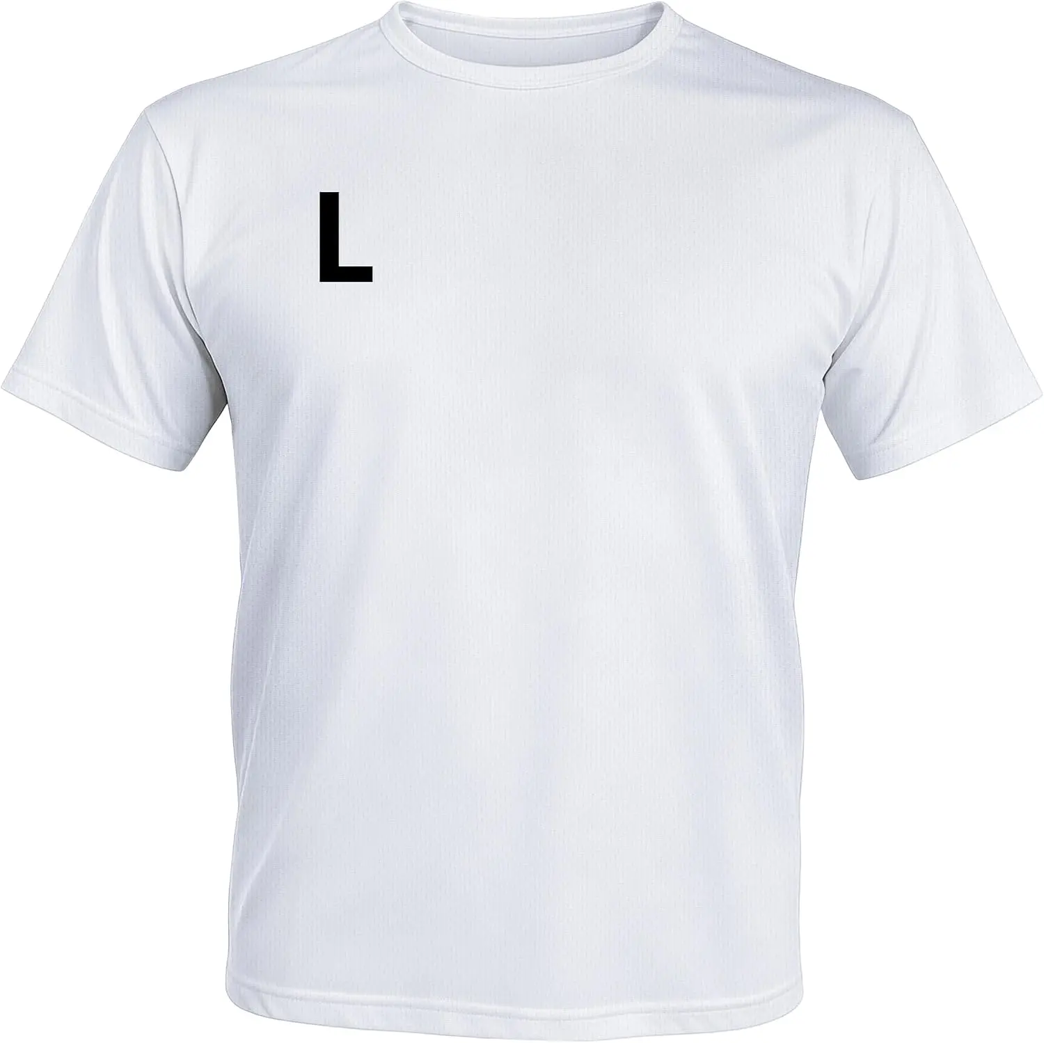Joyclub 1 Pack White Quick Dry Blank T Shirt for Sublimation HTV and Custom Look Moisture Wicking Athletic Tee for Men Women Lightweight Performance Shirt for Game Day Sports and Casual Wear sohochic