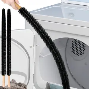 LMMAKE Dryer Vent Cleaner Kit with 29.9-inch Long Flexible Brush for Lint Removal Efficient Cleaning for Dryer Vents Refrigerator Coils and Air Conditioners Reduces Fire Risks Removes Dust