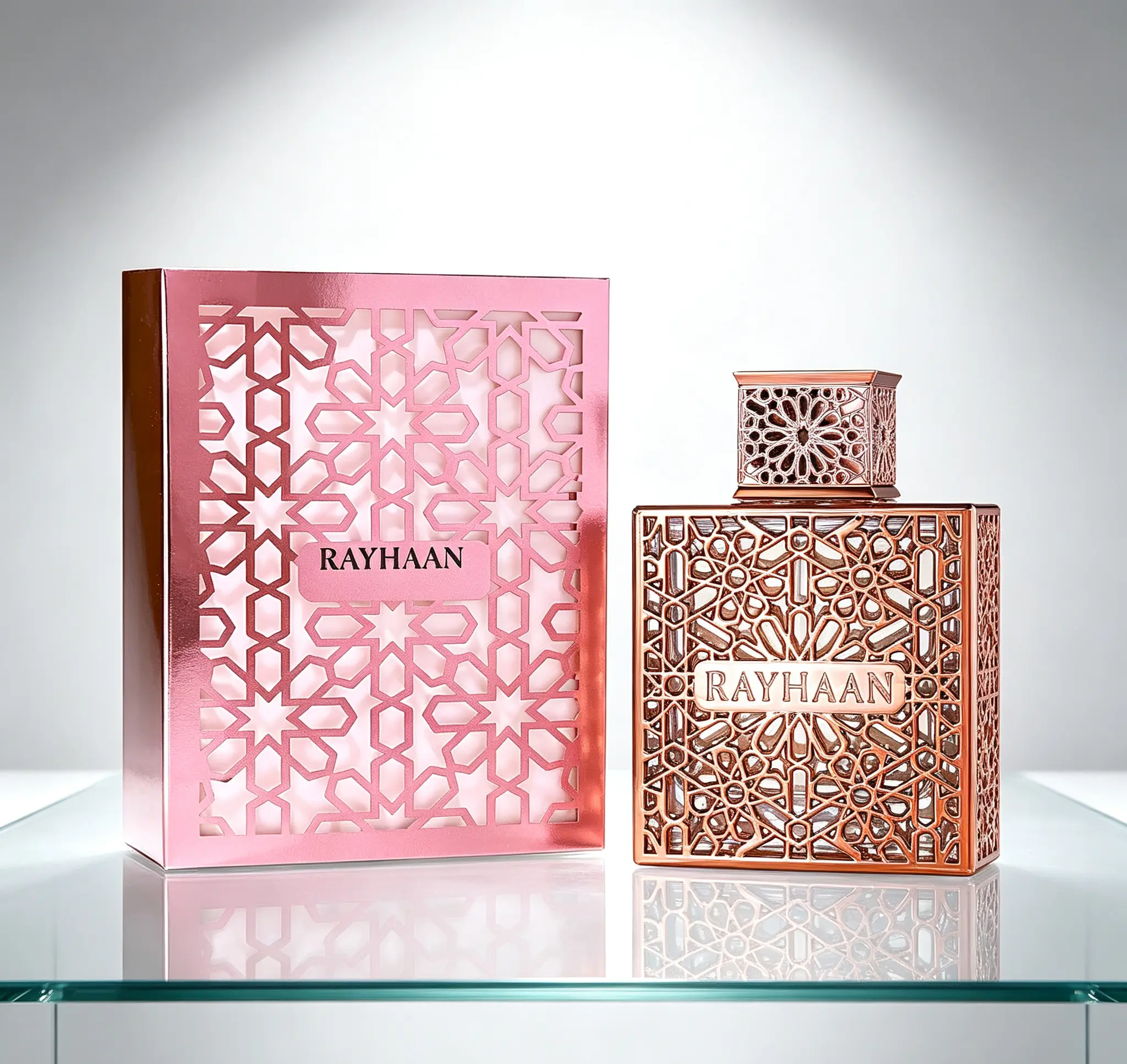 Rayhaan Divine Women's Eau De Parfum Spray (3.4 oz/100ml) - Sweet Fruity Gourmand Floral, Long-Lasting Elegant Scent, Daily & Dating Use, Ideal Valentine/Christmas Gift For Her