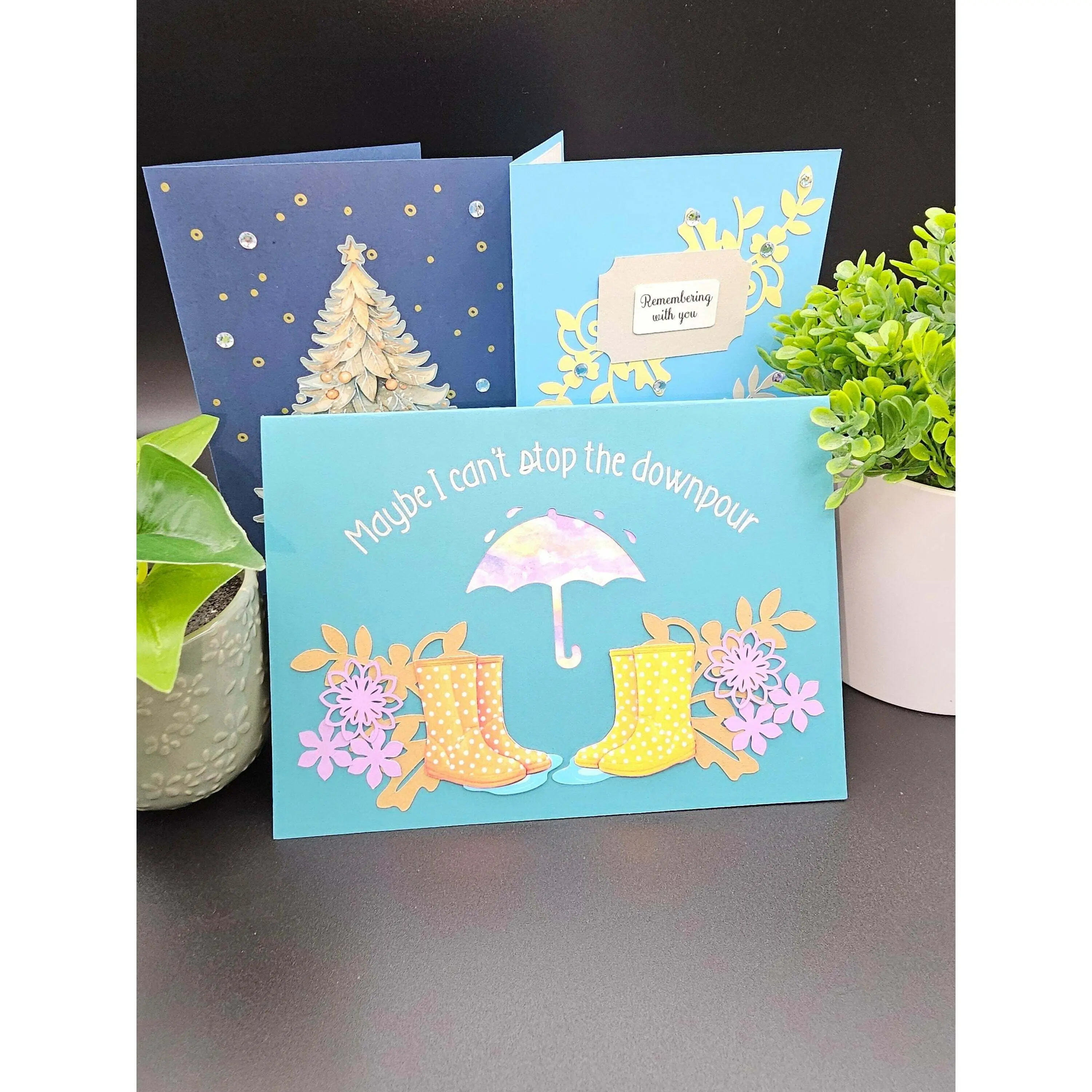 Forever Thinking of You Card Pack (set of 3) Sympathy Card Bundle