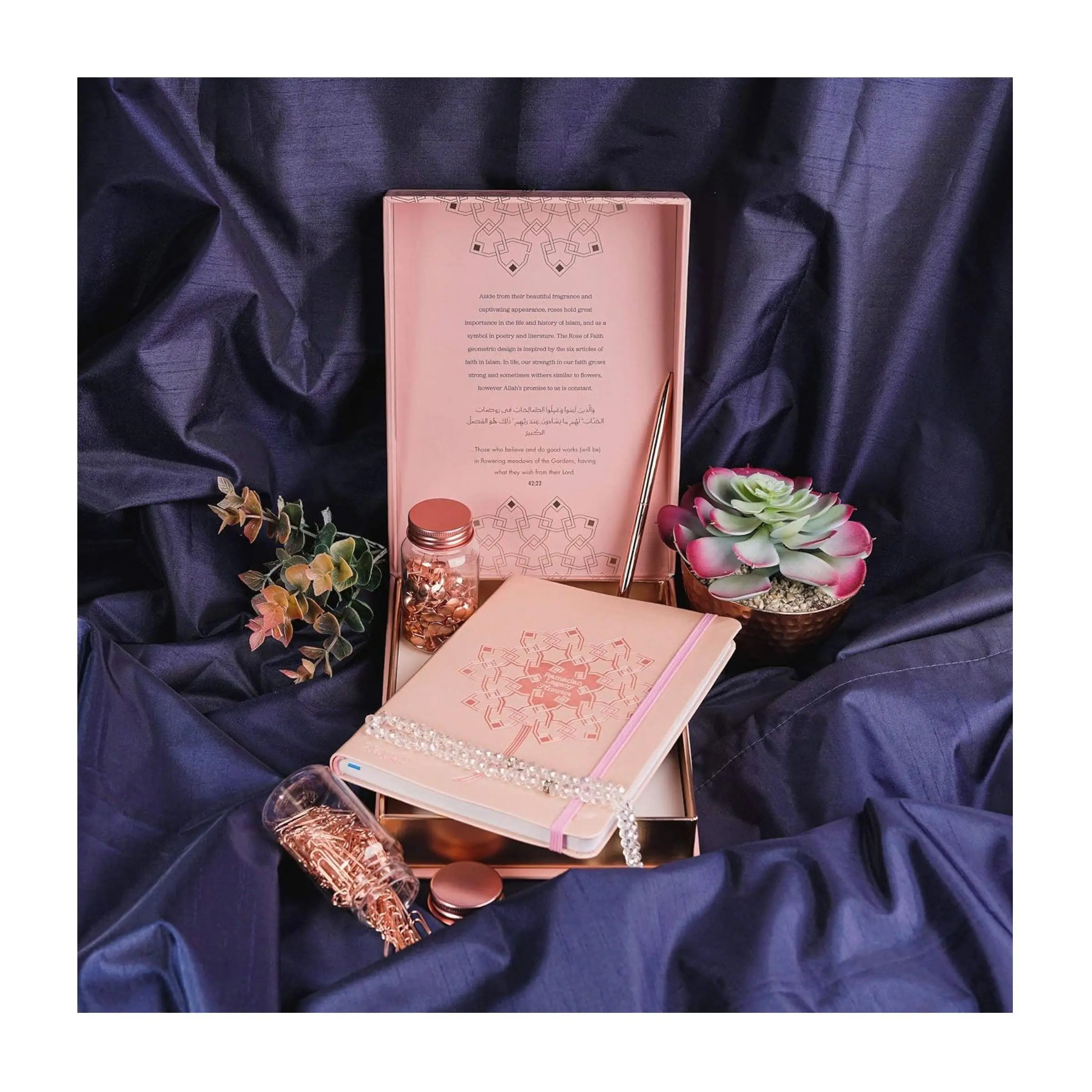 Ramadan Legacy Planner Gift Set "Rose"